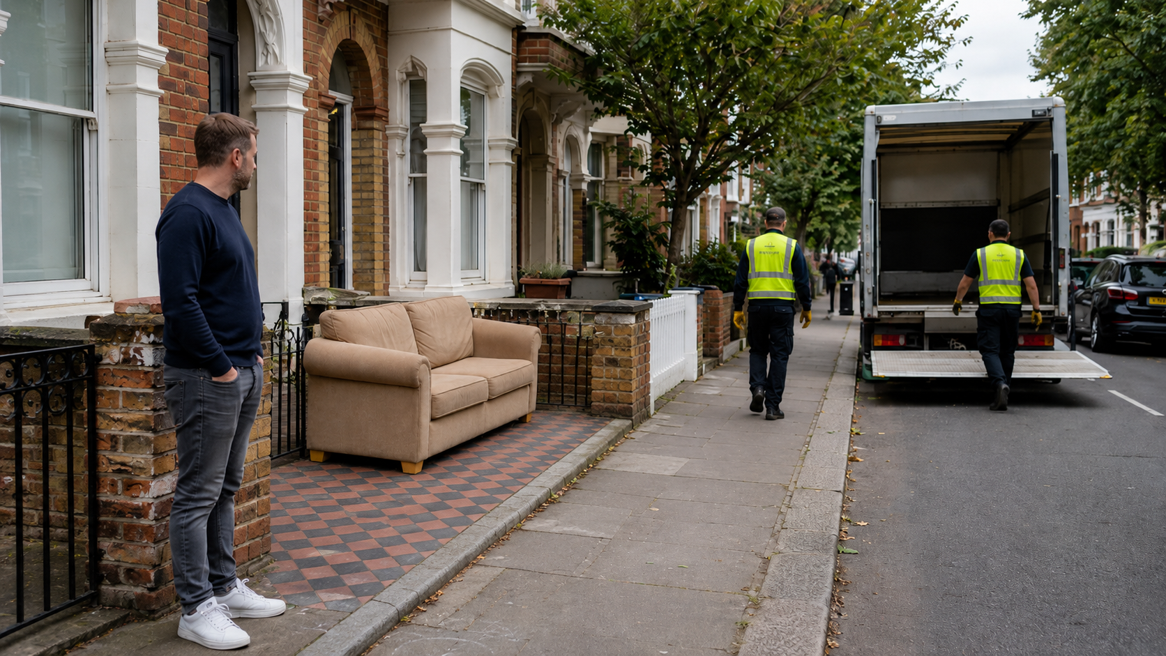 how to get rid of an old sofa in wandsworth